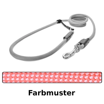 EASYLONG Hundeleine - M - 3m - lachs